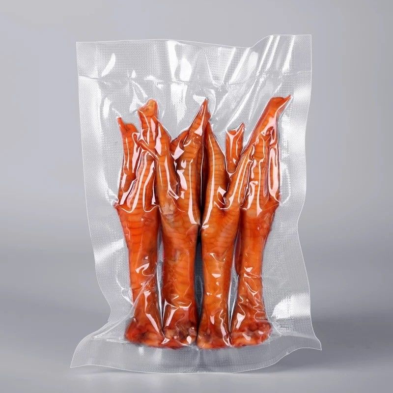 Thực phẩm rõ ràng túi niêm phong chân không Niêm phong nhiệt nylon Bao bì lên đến 10 màu sắc