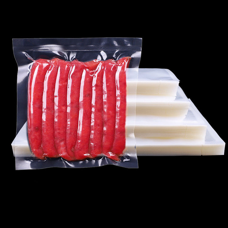 Thực phẩm rõ ràng túi niêm phong chân không Niêm phong nhiệt nylon Bao bì lên đến 10 màu sắc