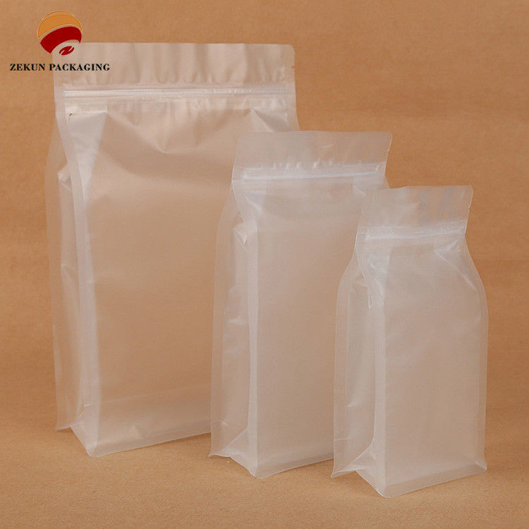 Giải pháp vận chuyển thực phẩm túi đáy phẳng với loại xử lý đẩy nhiều lần