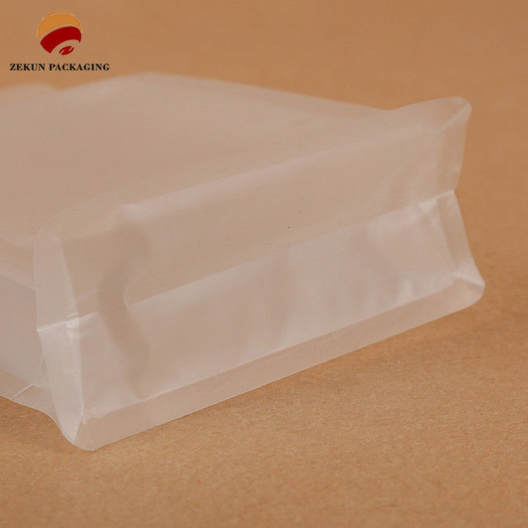 Giải pháp vận chuyển thực phẩm túi đáy phẳng với loại xử lý đẩy nhiều lần