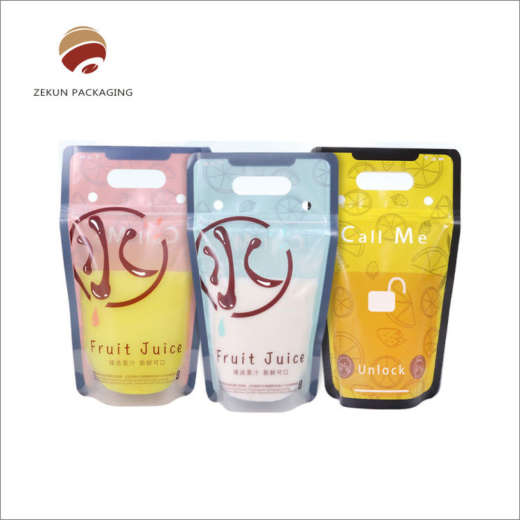 Tùy chỉnh Ziplock đứng lên túi màu sắc rực rỡ chống ẩm