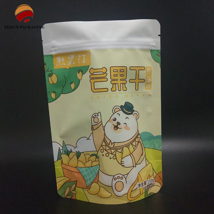 Tùy chỉnh Ziplock đứng lên túi màu sắc rực rỡ chống ẩm