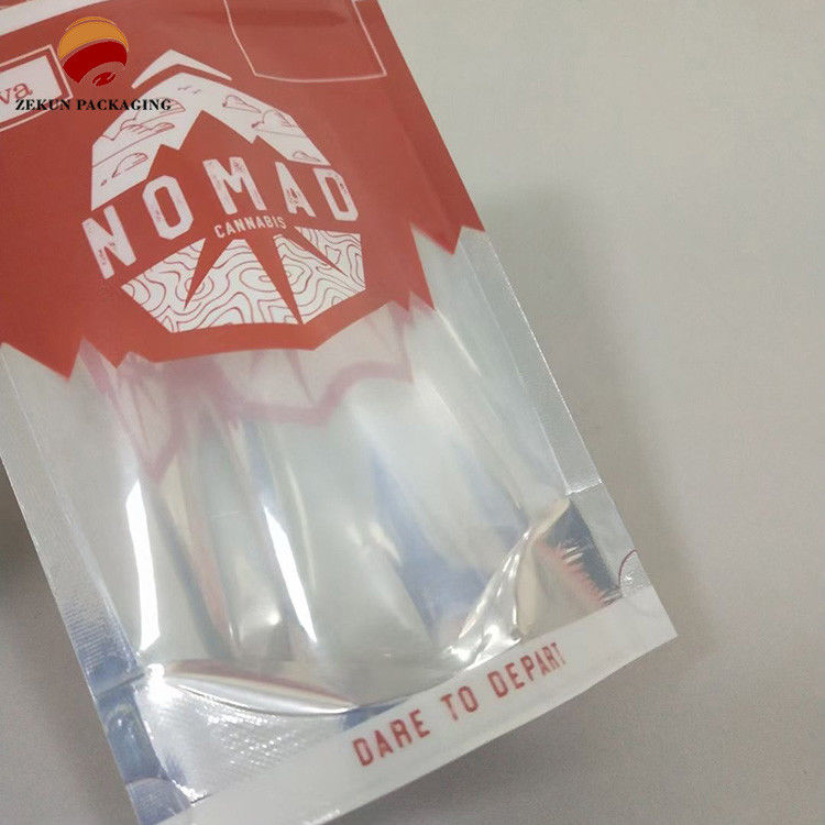 OEM Đứng Zipper túi CMYK màu nhựa đứng lên túi với Ziplock