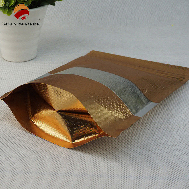 Thiết kế tùy chỉnh Standy Zipper pouch Packaging CMYK Color For Freshness