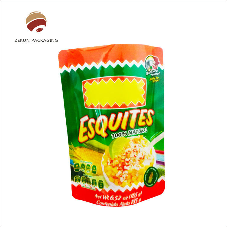 Tám mặt niêm phong kỹ thuật số in Stand Up pouches để khử trùng theo yêu cầu và nhu cầu tùy chỉnh