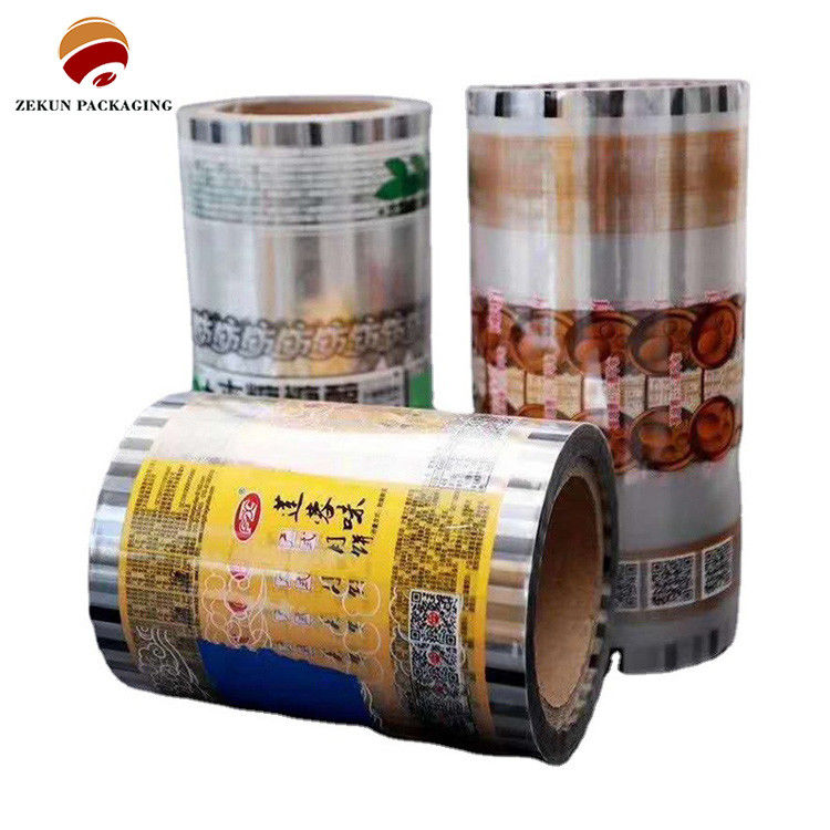 Matt Finish in đóng gói phim cuộn lên đến 10 màu chống ẩm