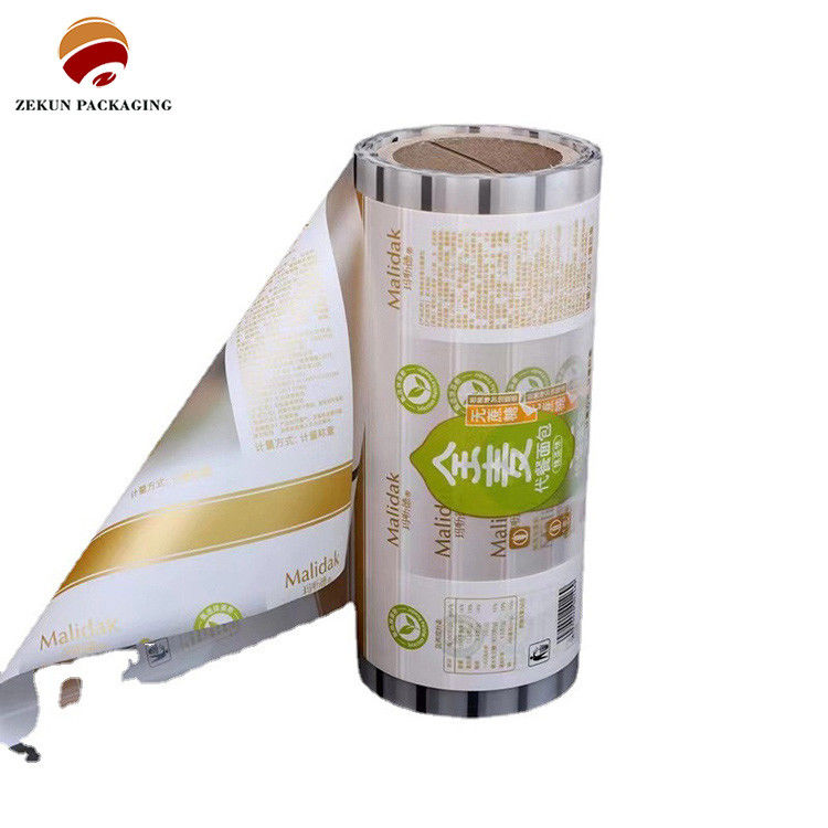 In đục bọc thực phẩm / chất tẩy rửa Bao bì cuộn phim 12 màu BOPP/PET/PA