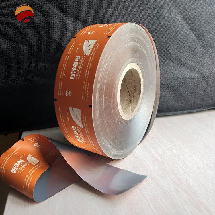 Bao bì chống ẩm bằng phim cuộn linh hoạt PET / AL / PE in bằng đục và lỗ treo