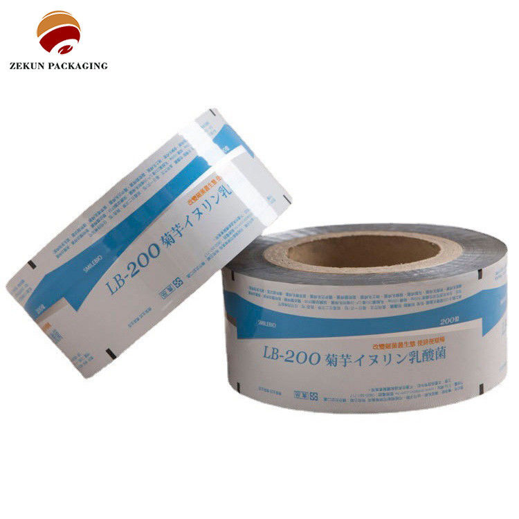 Bao bì chống ẩm bằng phim cuộn linh hoạt PET / AL / PE in bằng đục và lỗ treo
