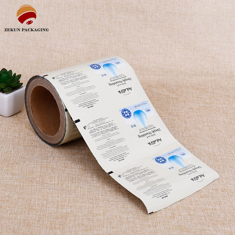 Bộ phim cuộn bao bì linh hoạt tùy chỉnh in cho tính chất rào cản ẩm / oxy / kháng tia UV bởi khách hàng