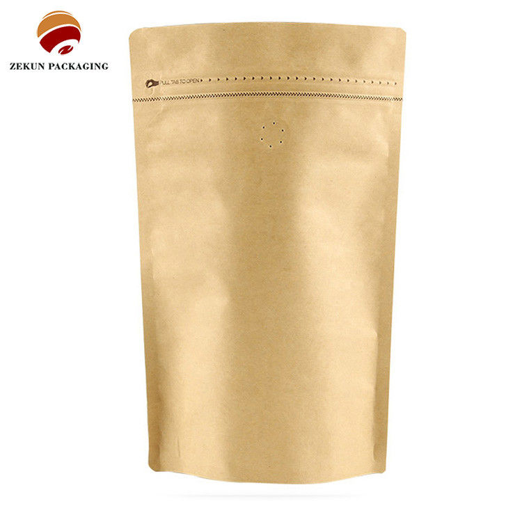 Bao bì kẹo chống ẩm với Thắt lưng đứng lên Thắt lưng đứng lên túi túi cà phê hạt có thể đóng lại