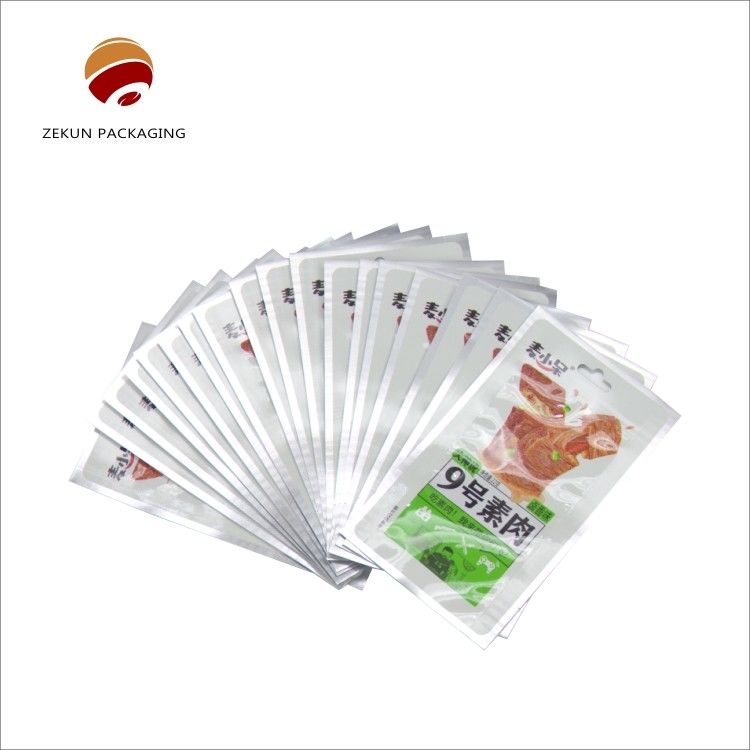 Bao bì thực phẩm tùy chỉnh túi retort PET/AL/PA/RCPP High Barrier Hot Seal Bags 130 độ Temper