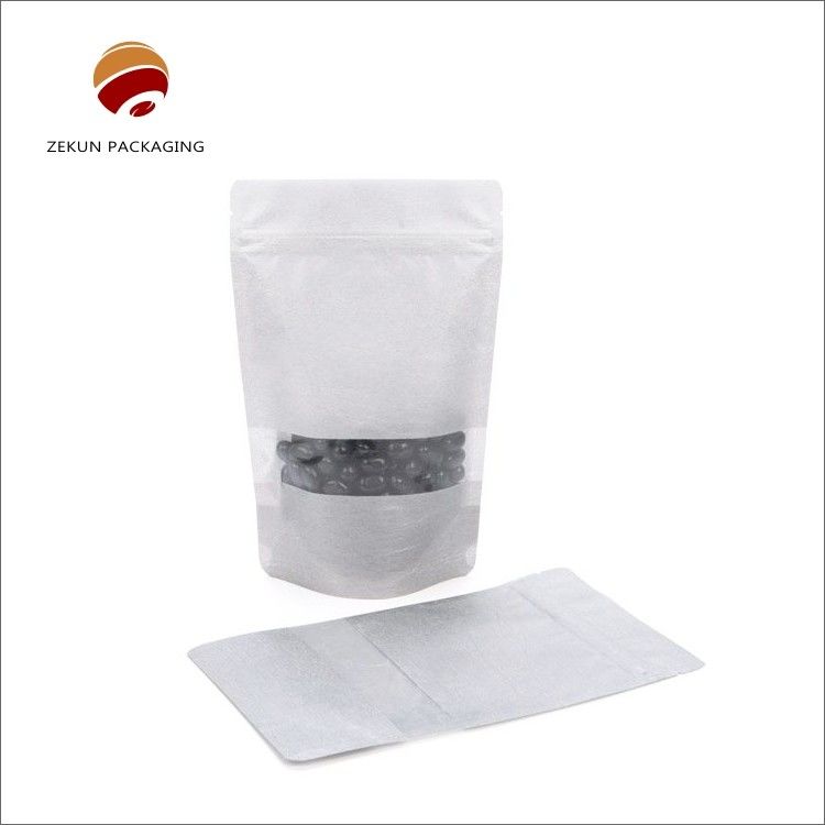 Bao bì thực phẩm thân thiện với môi trường Kraft giấy túi với Gravure in Matt bề mặt 200g - 5kgs