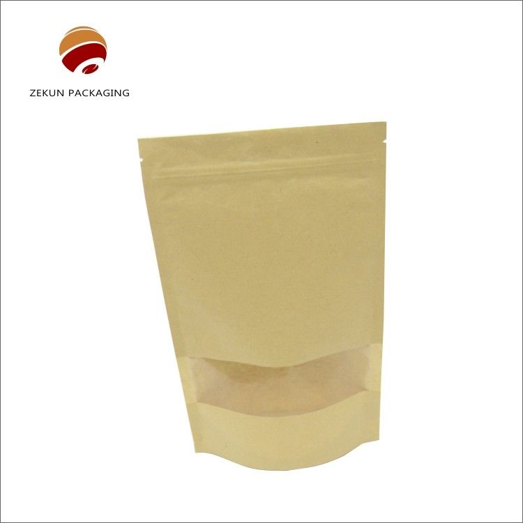 Các túi giấy Kraft được in theo yêu cầu với kết thúc bóng bẩy in nhiều kích thước / màu sắc