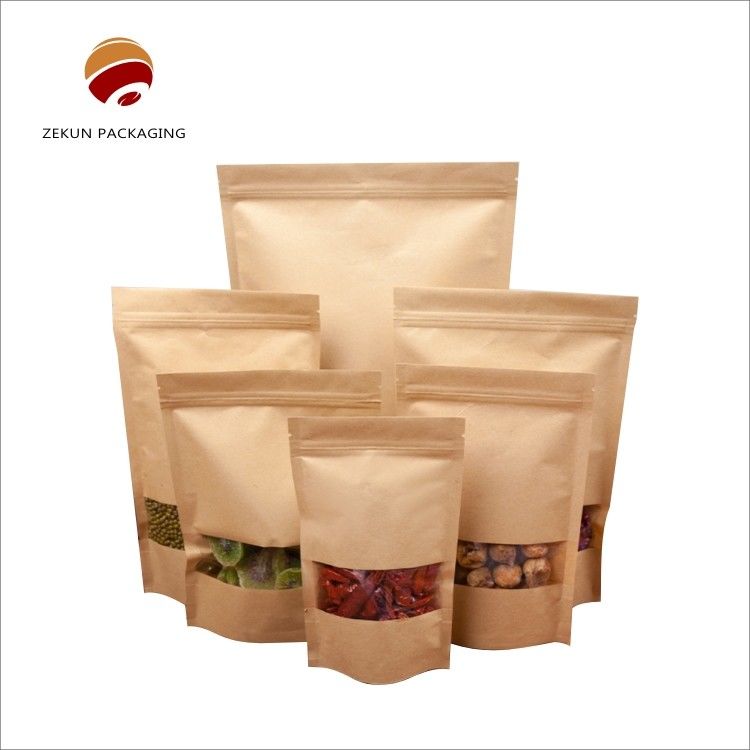 Tấm đục Tấm giấy kraft túi với Matt hoặc bóng kết thúc tùy chỉnh dung lượng có sẵn