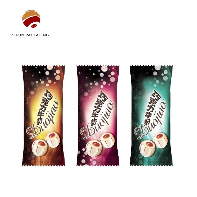 Thùng đóng gói đồ ăn nhẹ tùy chỉnh CMYK/PANTON 10 màu giấy nhôm PET/AL/PE