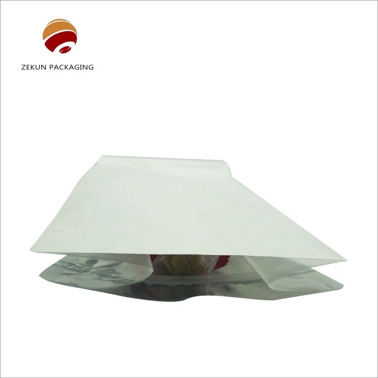 Túi đáy phẳng tùy chỉnh được làm bằng vật liệu Bopp cho các giải pháp đóng gói tùy chỉnh của bạn
