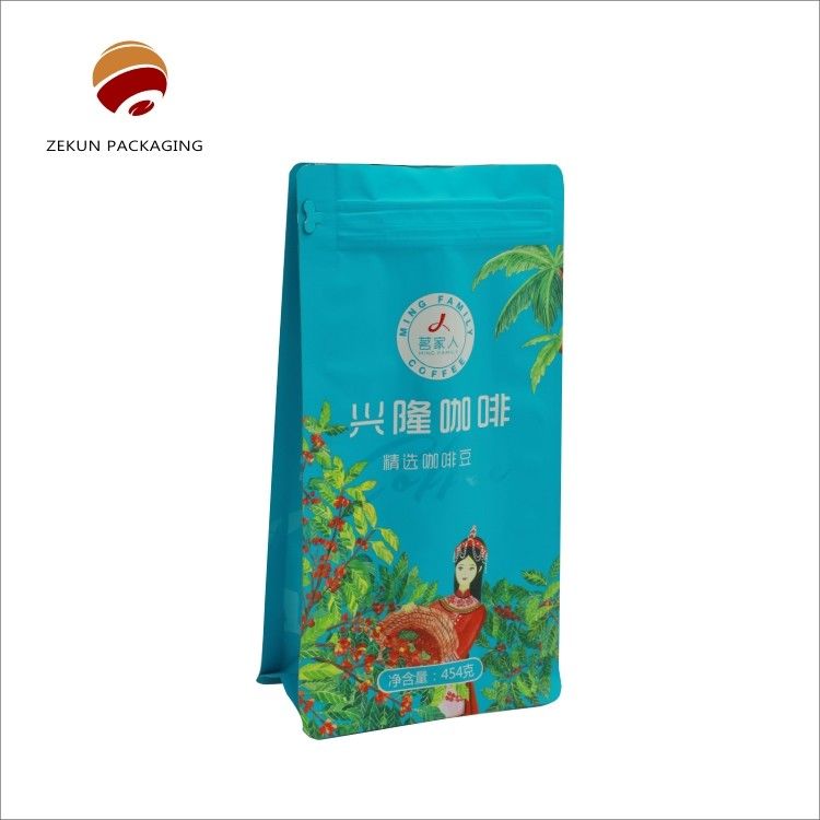 túi đáy phẳng hình dạng tùy chỉnh bề mặt bóng hoặc mờ xử lý cho các giải pháp tùy chỉnh