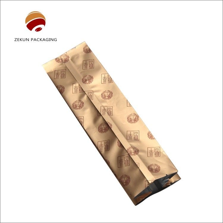 Thẻ đóng gói trà tùy chỉnh với chống ẩm chống bụi tấm nhôm Matt hoàn thiện in Gravure
