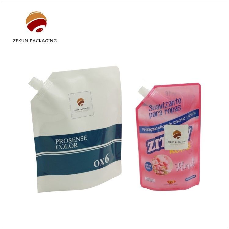 Cá nhân hóa Eco Friendly Stand Up Spout Bag Logo tùy chỉnh Màu CMYK