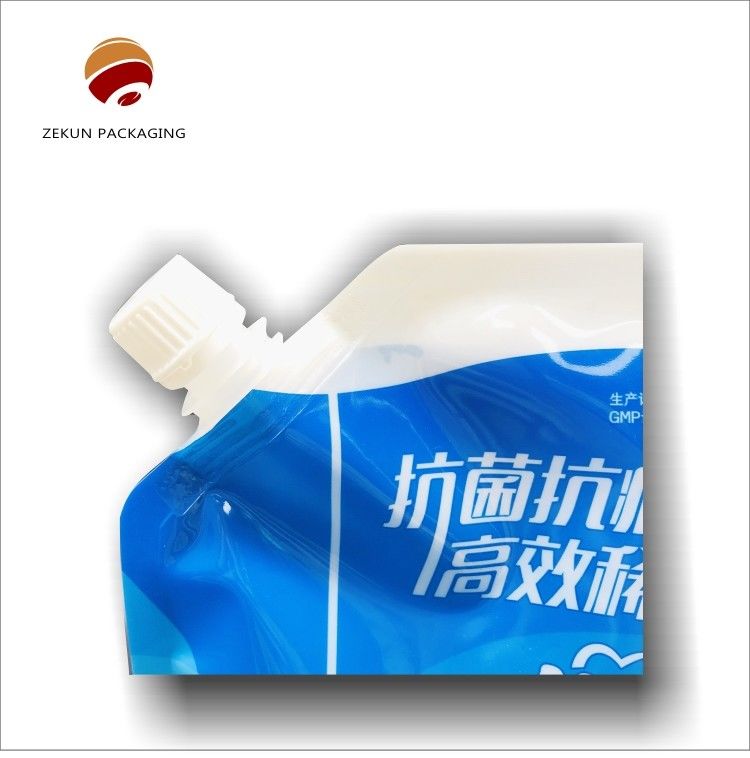 PET màu sắc phun đứng lên rào cản túi với logo tùy chỉnh