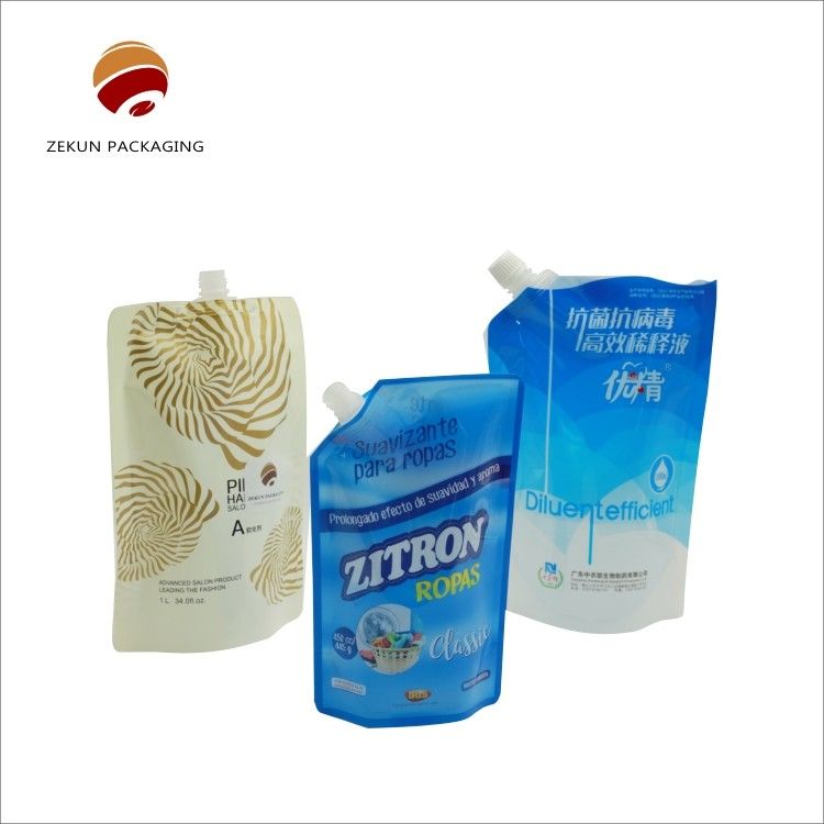 Chất khử trùng nước ép chất lỏng bền túi xách đến 10 màu sắc kích thước tùy chọn