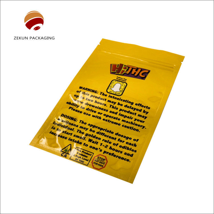 PET/VMPET/PE bên túi gusset bao bì đa màu chống ẩm