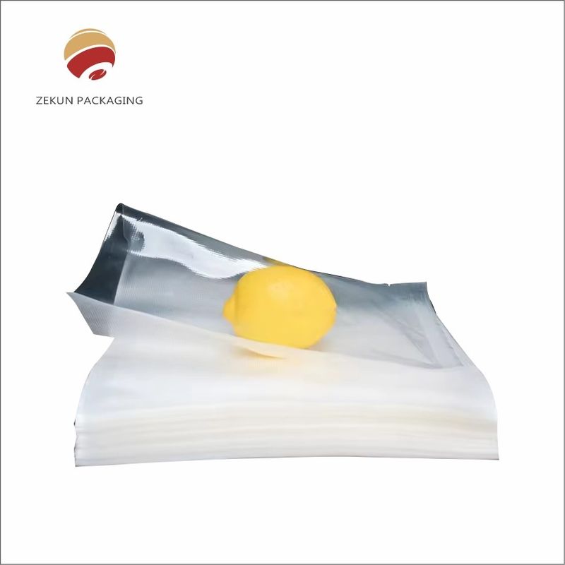 Các túi niêm phong chân không thực phẩm PA / PE được in tùy chỉnh để bảo quản độ tươi