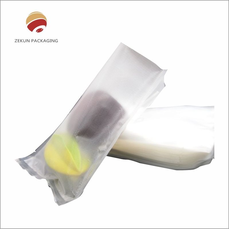 Các túi niêm phong chân không thực phẩm PA / PE được in tùy chỉnh để bảo quản độ tươi