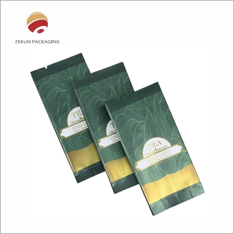 OEM ODM Tea Powder Packing Bag Custom Tea Bag Packaging Màu xanh lá cây