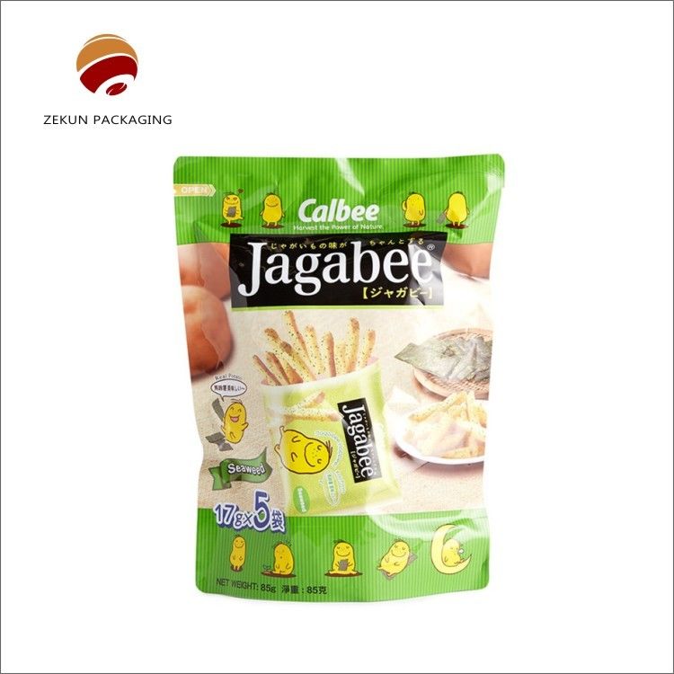Tùy chỉnh BOPP / Kraft giấy / PE túi đóng gói thực phẩm với và tùy chỉnh kích thước độ dày