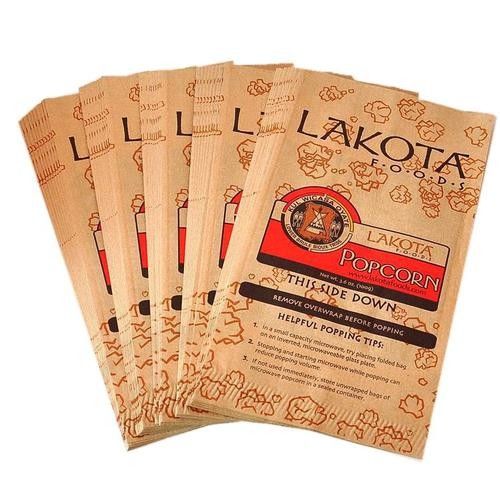 Các túi giấy popcorn gấp và niêm phong an toàn thực phẩm với các tính năng chống mỡ và chống rò rỉ (Gói 100 chiếc)
